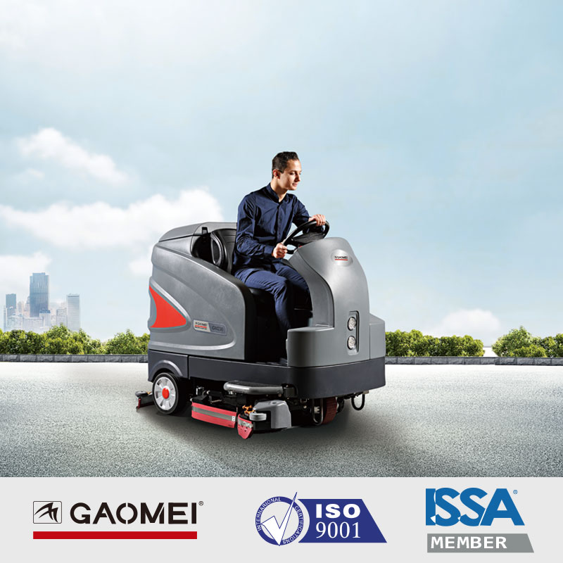 停車場(chǎng)、地下車庫(kù)清洗就選高美駕駛式全自動(dòng)洗地機(jī)