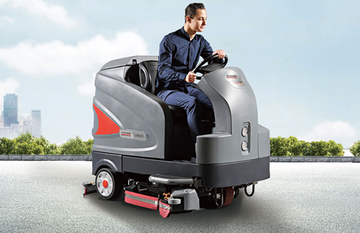 車間地面清洗適合用洗地車嗎？